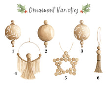 Load image into Gallery viewer, Custom Family Christmas Ornament Print
