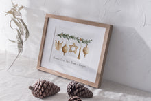 Load image into Gallery viewer, Custom Family Christmas Ornament Print