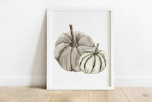 Load image into Gallery viewer, Set of 3 Watercolor Pumpkins