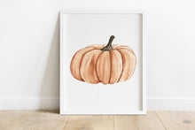 Load image into Gallery viewer, Set of 3 Watercolor Pumpkins