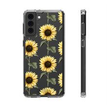 Load image into Gallery viewer, Sunflower Clear Case