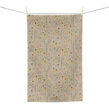 Load image into Gallery viewer, Wildflowers Tea Towel