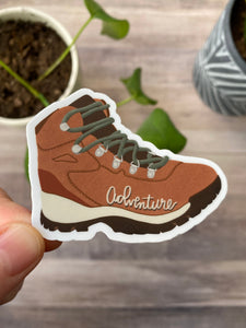 Adventure Boot Sticker