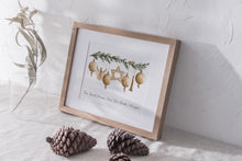 Load image into Gallery viewer, Custom Family Christmas Ornament Print