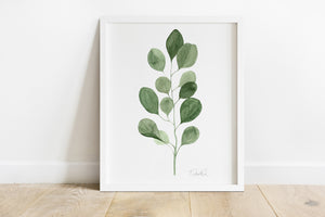 "Eucalyptus I" Premium Art Print