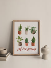 Load image into Gallery viewer, &quot;Just Keep Growing&quot; Watercolor Print