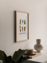 Load image into Gallery viewer, &quot;Just Keep Growing&quot; Watercolor Print