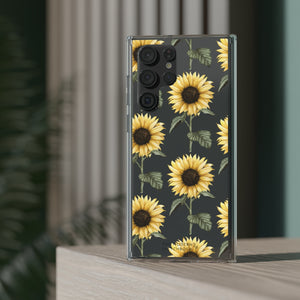Sunflower Clear Case