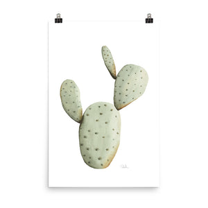 "Prickly Pear Cactus" No. 2 Watercolor Print