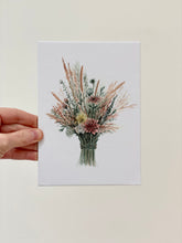 Load image into Gallery viewer, &quot;Spring Flower Bouquet&quot; Watercolor Print